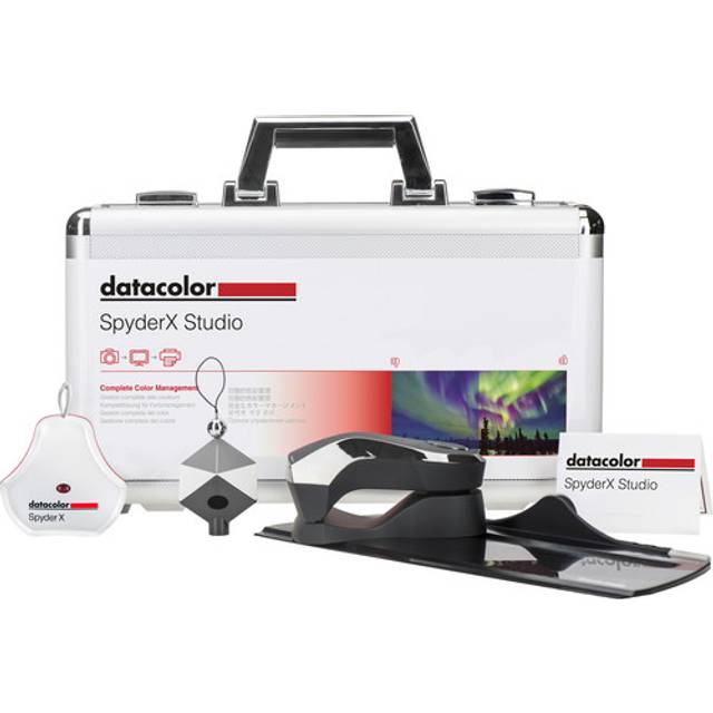 Datacolor SpyderX SXSSR100 Studio Suite of Photo Tools in Black