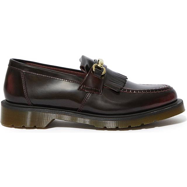 Dr. Martens Adrian Snaffle Smooth Leather Kiltie Loafer Cherry Red Arcadia Unisex Sneakers 25363600 42