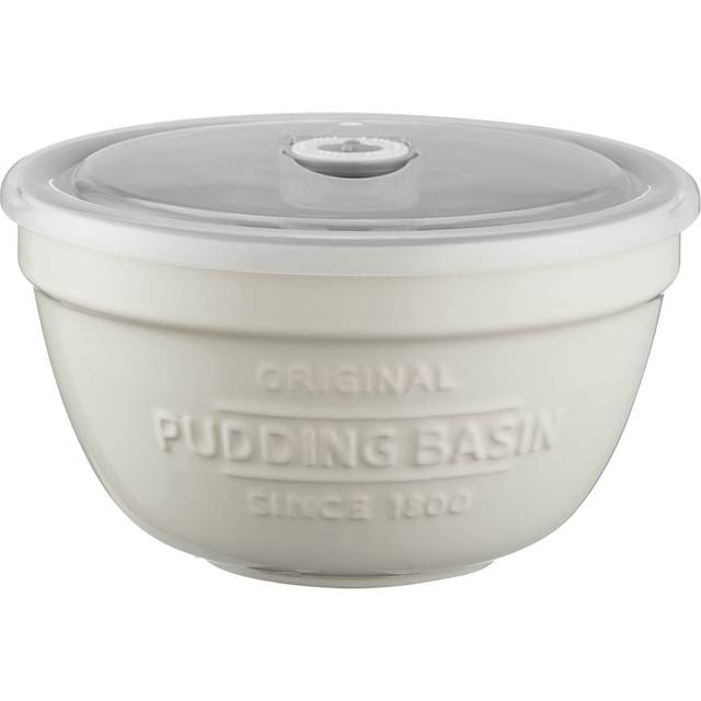 Innovative Kitchen Pudding Basin with Lid - White