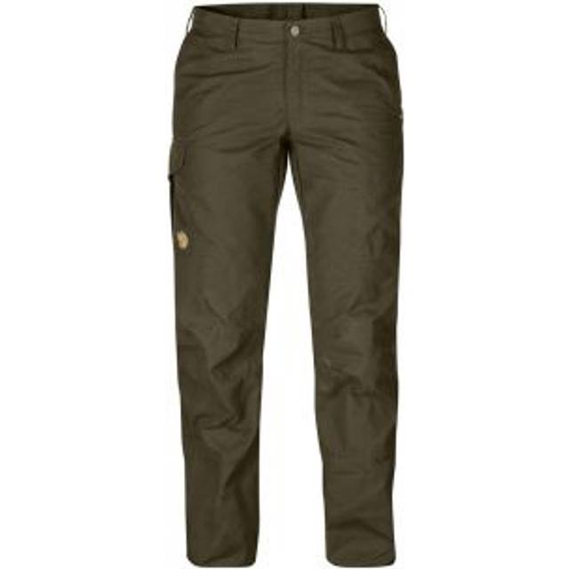 FJÄLLRÄVEN dam byxor Karla Pro Mörk oliv Small