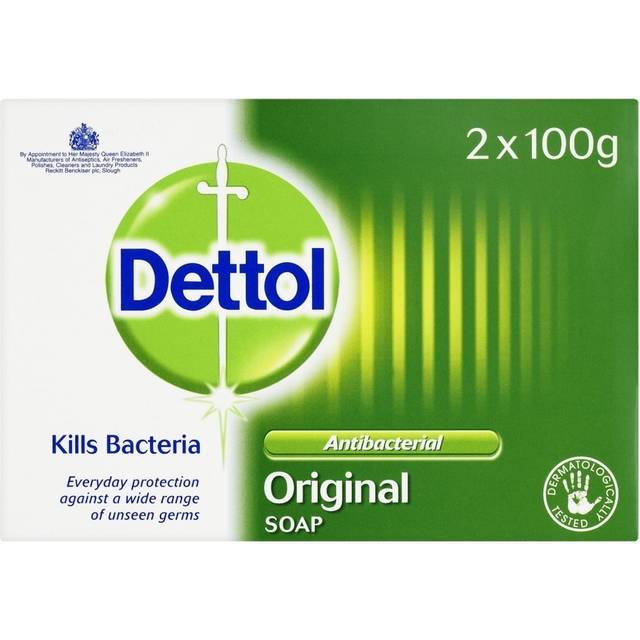 Dettol Anti-Bacterial Original Soap 100g 2 Pack