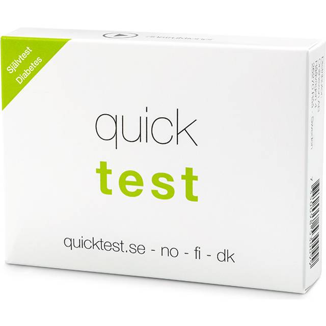 Quicktest Diabetestest 2 st