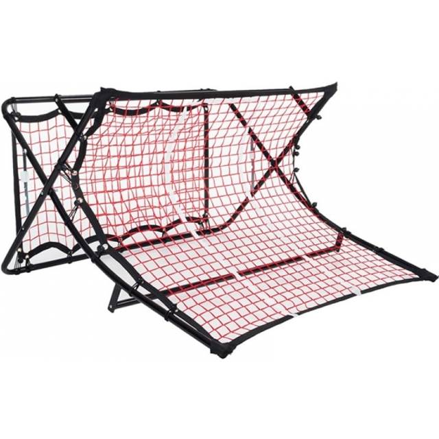 Pure 2Improve Unisex fotboll studsmatta, svart/röd, 11,7 cm/105,5 x 63,5 cm