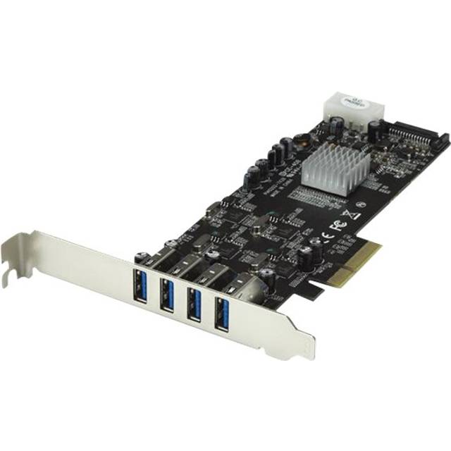 StarTech.com 4 Port Quad Bus PCI Express (PCIe) SuperSpeed USB 3.0