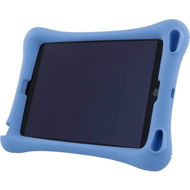 DELTACO skal i silikon, iPad Air, Air 2, iPad Pro 9.7", iPad 9.7", blå