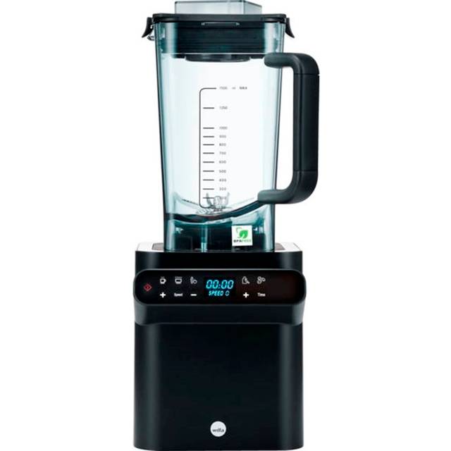 Wilfa POWERFUEL digital mixer - kraftfull 1680 watt motor, med en kapacitet på 1,5 liter, matt svart