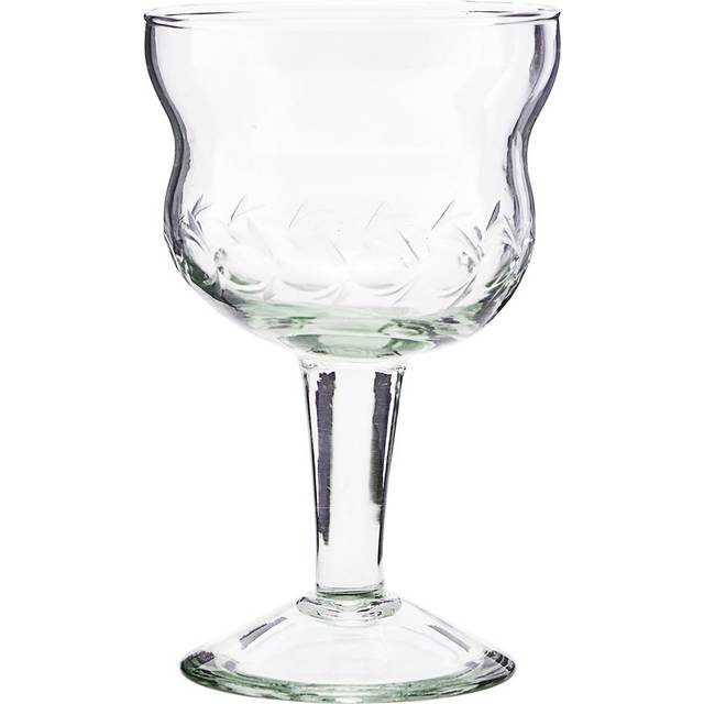 House Doctor Vintage red wine glass clear