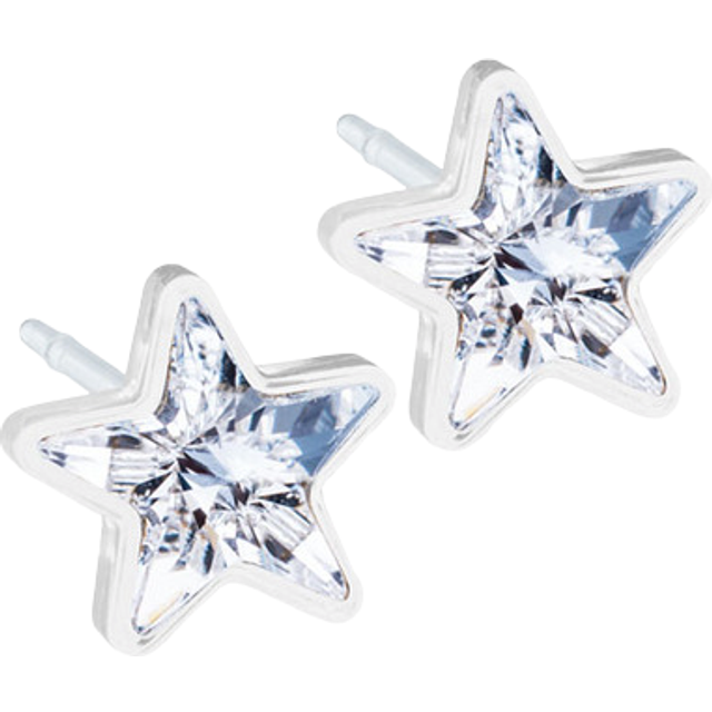 Blomdahl Örhängen Star Crystal 6 mm
