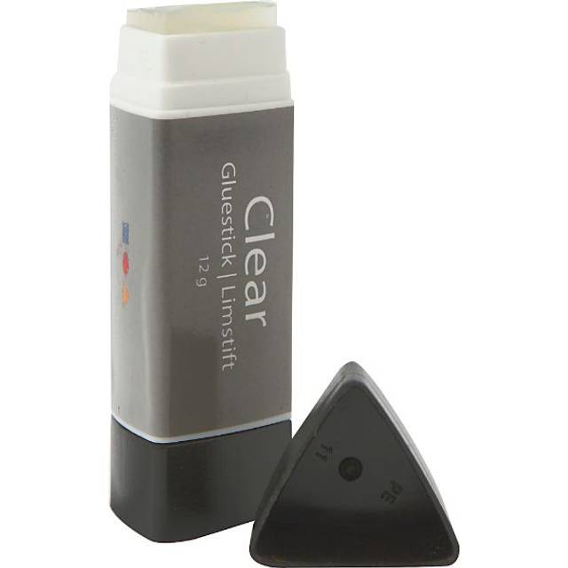 Clear limstift - 12 g - Trekantig