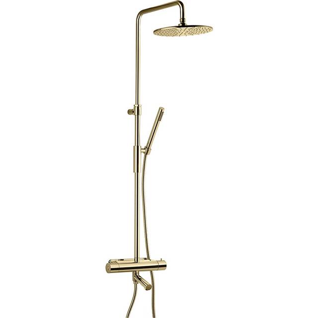 Takduschset Tapwell TVM2200-160 160 cc med Badkarspip - Mässing