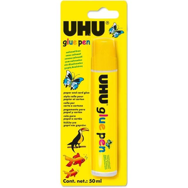 UHU 3-1605 Pen Style Glue Dispenser Solvent Free 50ml Capacity
