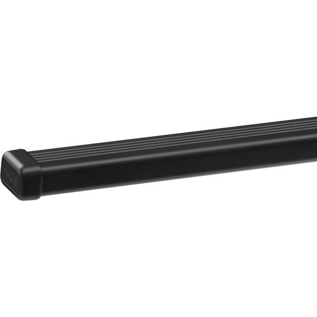 Thule SquareBar Evo Black Steel Car Roof Bars 7125 - 150cm (Roof Bars Only - No Attachments)