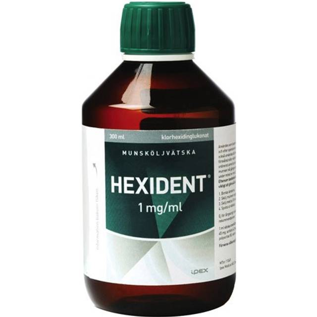 Hexident, munsköljvätska 1 mg/ml 300 ml