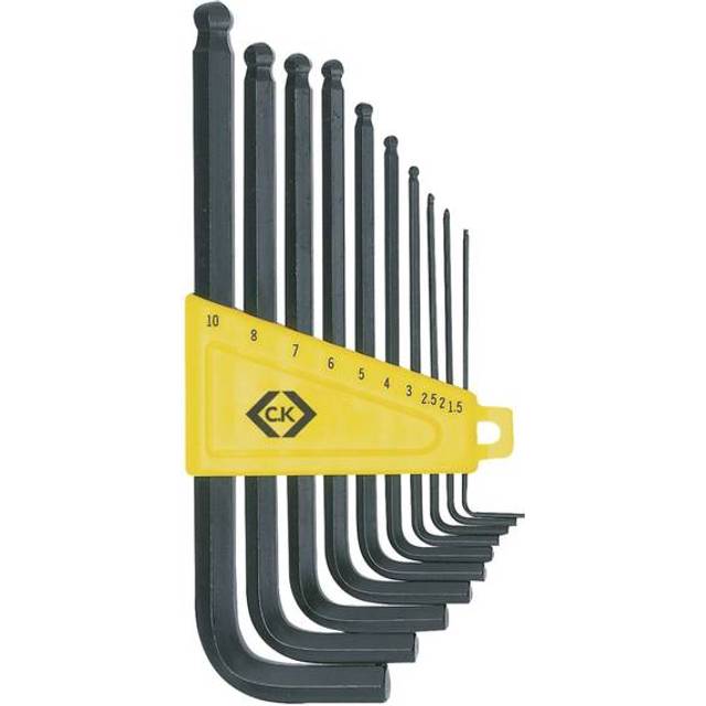 C.K Ball End Hexagon Key Metric Set Of 10