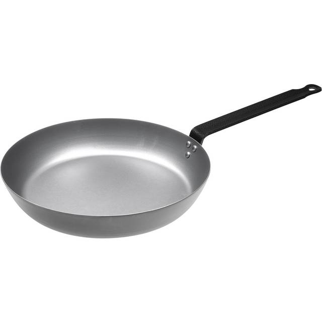 Stekpanna kolstål (28 diameter cm)