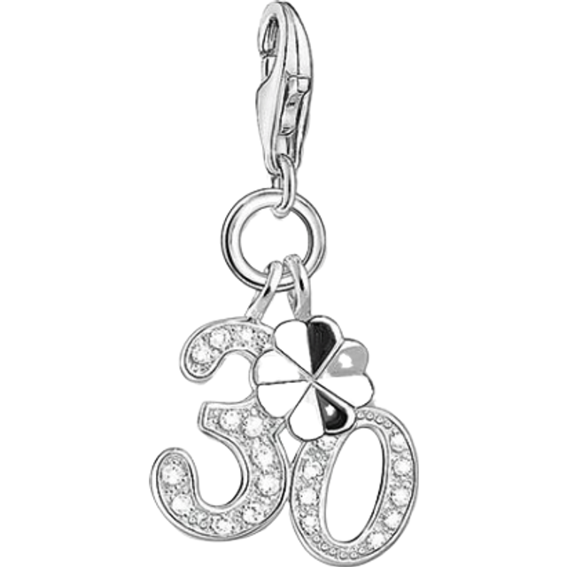 Thomas Sabo Silver CZ 30 Charm