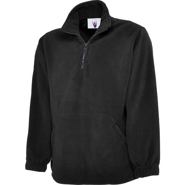 Uneek Premium 1/4 Zip Micro Fleece Jacket UC602 Bottle Green M Colour: