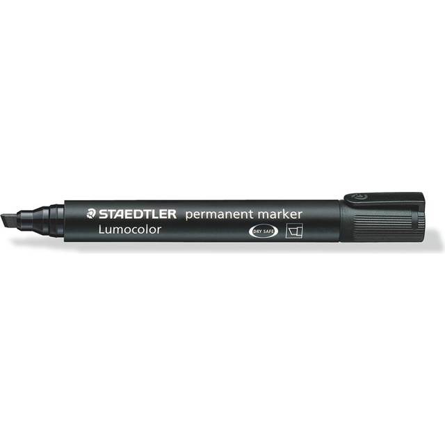 Lumocolor permanent chisel Black