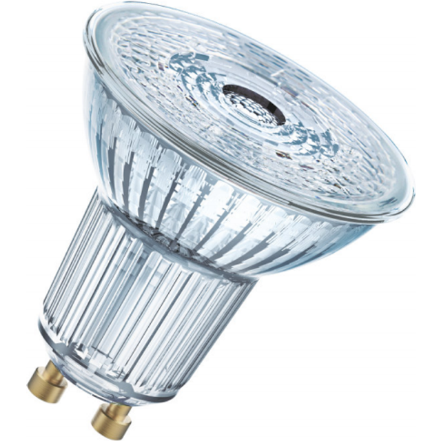 Osram 5W LED Full Glass GU10 Bulb - Twin Pack