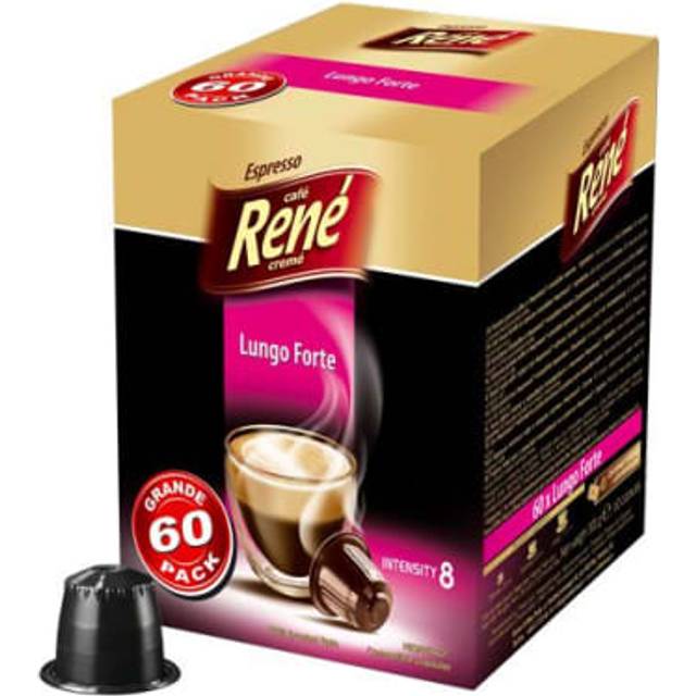 Café René | Big Pack Lungo Forte - 100 kapslar till Nespresso®