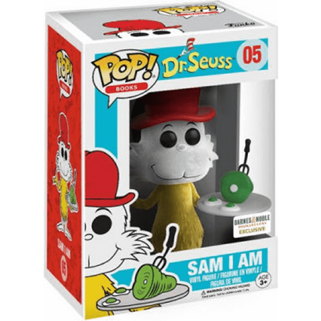 Funko Pop! Books: Dr. Seuss - Sam I Am 10 cm