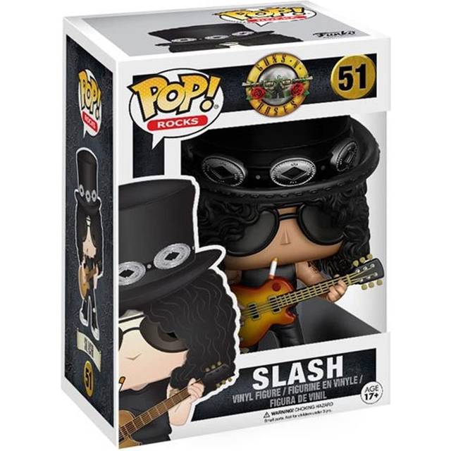 Funko POP! Rocks: Music - Guns N Roses: Slash Vinyl Figure - Black&#47;Brown&#47;Gray (One-Size)