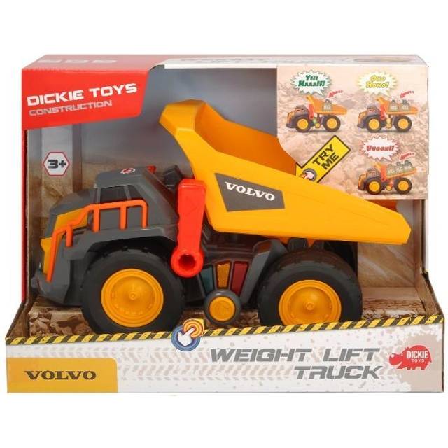 Dickie Toys Volvo Weight Lift Truck w/ Light and Sound 30cm