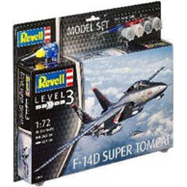 Model Set F-14d Super Tomcat - Revell F14d Scale 172 63960 New -  revell f14d super tomcat model set scale 172 63960 new