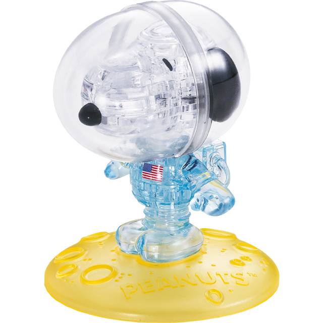 3D Crystal Puzzle - Snoopy Astronaut
