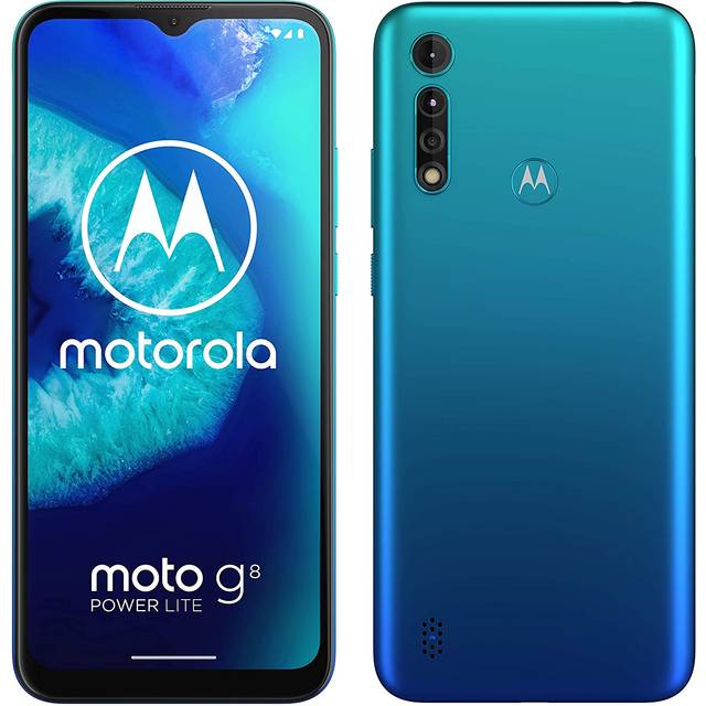 Motorola Mobility PAJC0016DE Power Lite Smartphone, 64 GB, Blå