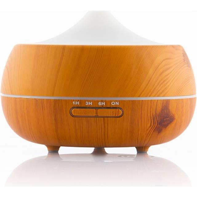 InnovaGoods Aroma befugtningsapparat med flerfarvet LED Wooden-Effect InnovaGoods