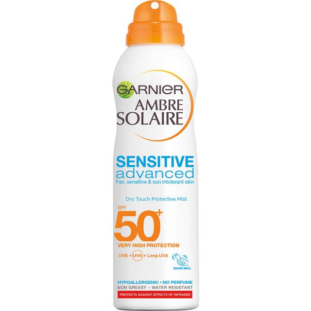 Garnier Ambre Solaire Sensitive Dry Mist Sun Cream Spray SPF50+ 200ml