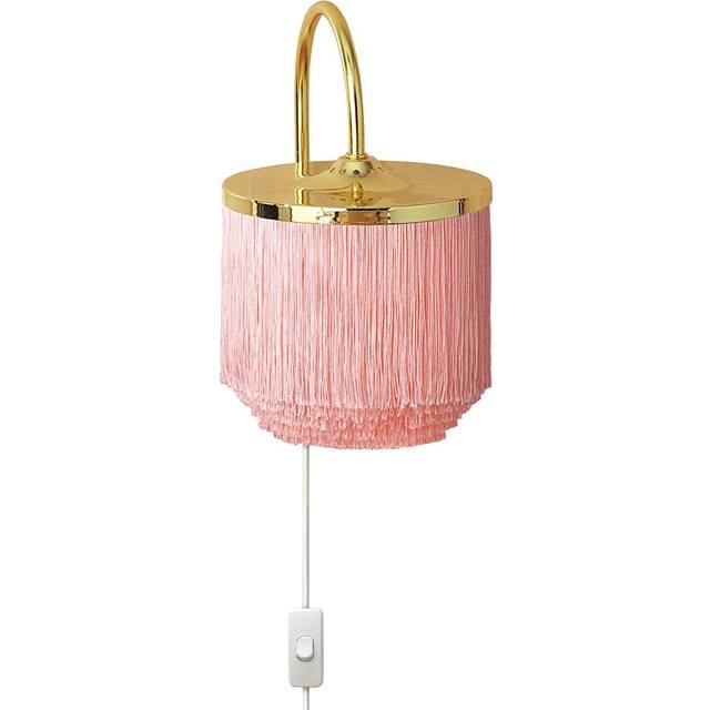 Warm Nordic Fringe Wall Lamp Cream White