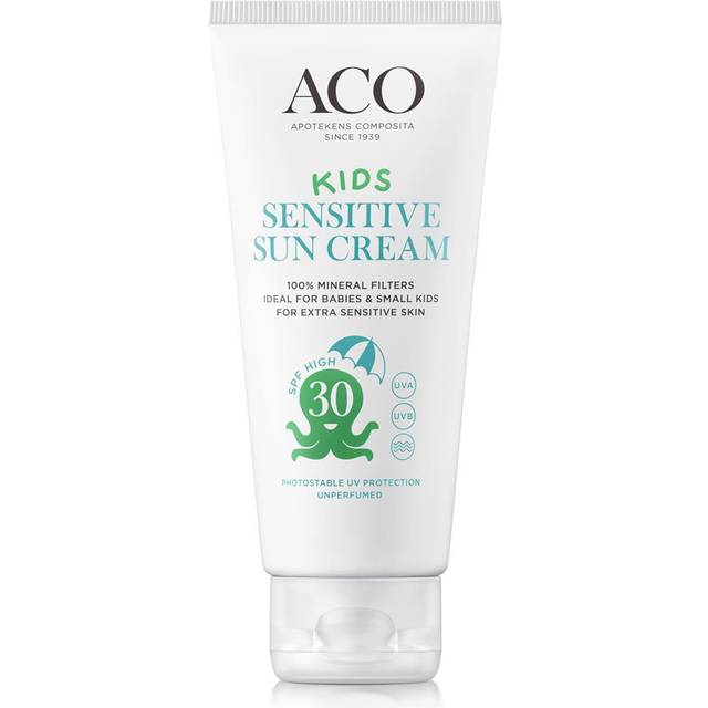 ACO Sun Kids Sensitive Cream SPF 30, 100 ml