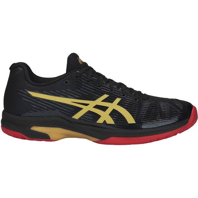Asics Solution Speed Ff L.E. Womens Tennis Shoes Black - Size UK 3.5