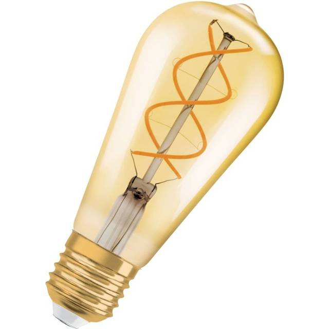 Osram LED Vintage 1906 Bulb, E27 Base, Warm White, 2000K, 4W, Replacement for 28 W Bulb [Energy Class G]