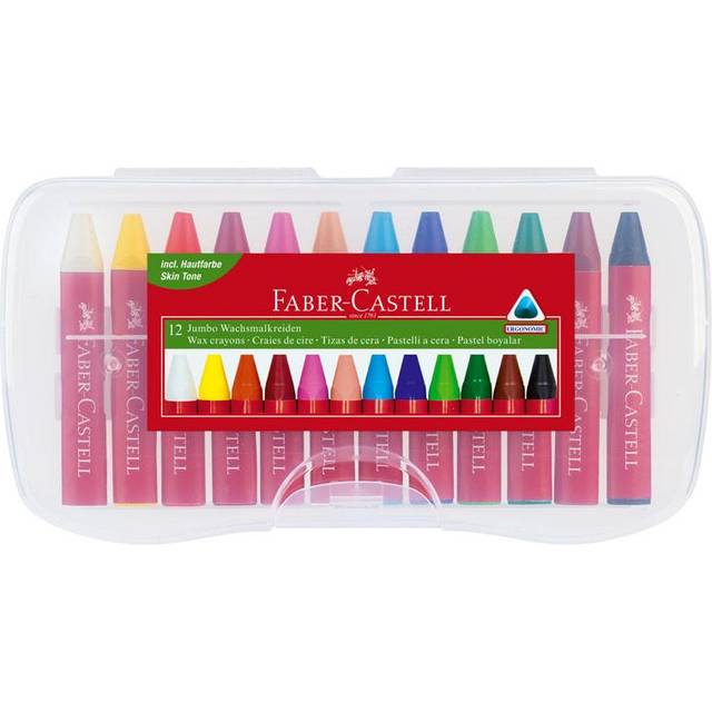 Jumbo Wax Crayons - Set of 12