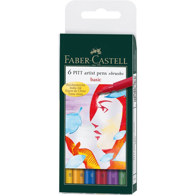 PITT Artist Brush 6-set Basic