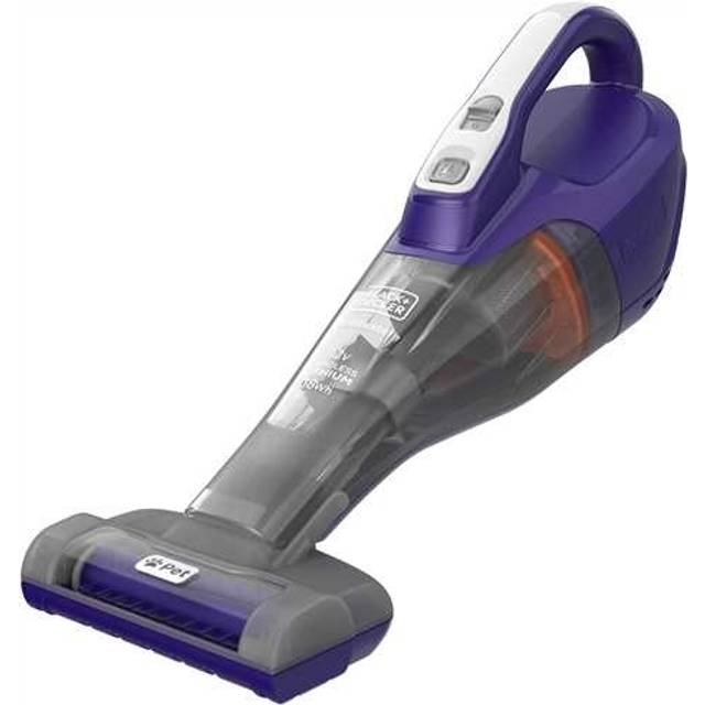 BLACK DECKER Pet Dustbuster DVB315JP-GB Handheld Vacuum Cleaner - Purple & Grey, Silver/Grey,Purple