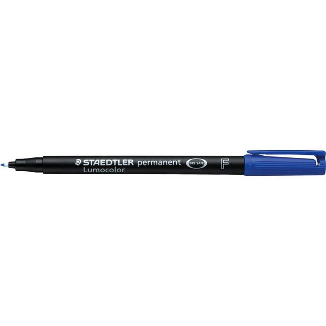 Staedtler 318-3 Lumocolor® Permanent Pen Blue- Etch Resist