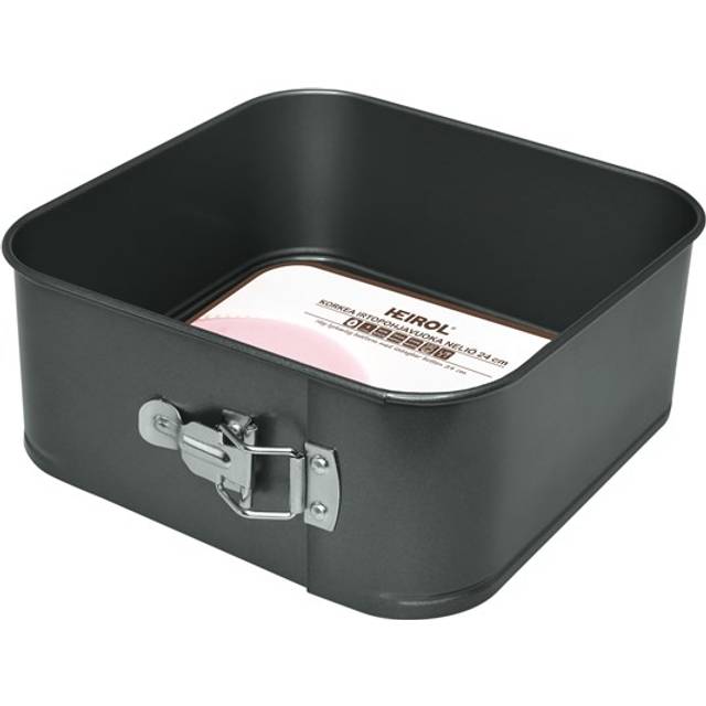 Heirol Heirol kvadratisk springform extra hög 24x24 cm - Svart