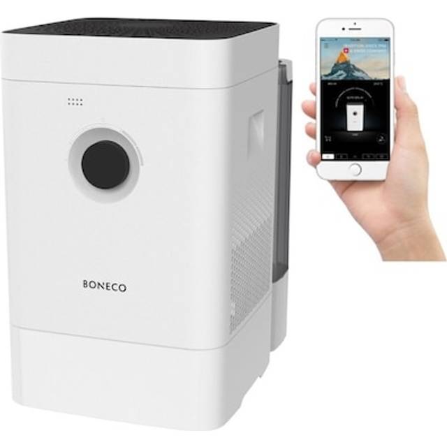 Hybrid luftfuktare + Luftrenare Boneco H400