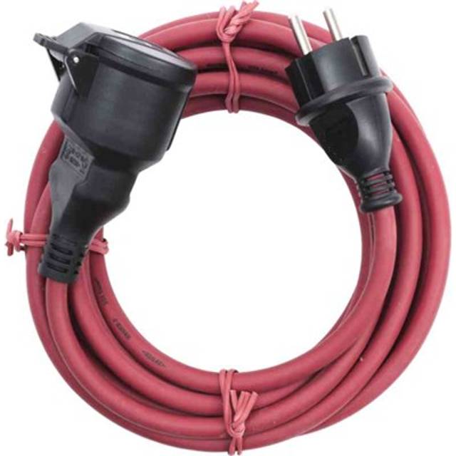 SKARVSLADD GUMMI IP44 RÖD 20M