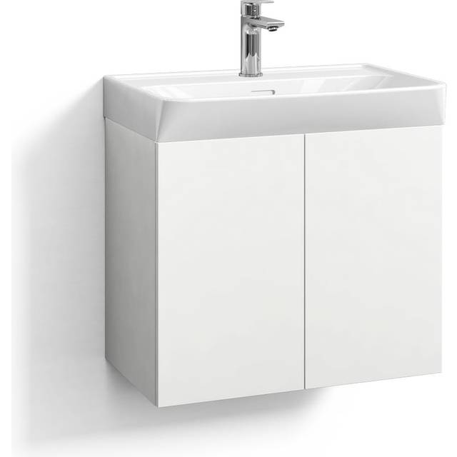Svedbergs Skapa 370360 Tvättställsskåp vitt, 2 dörrar 60 cm