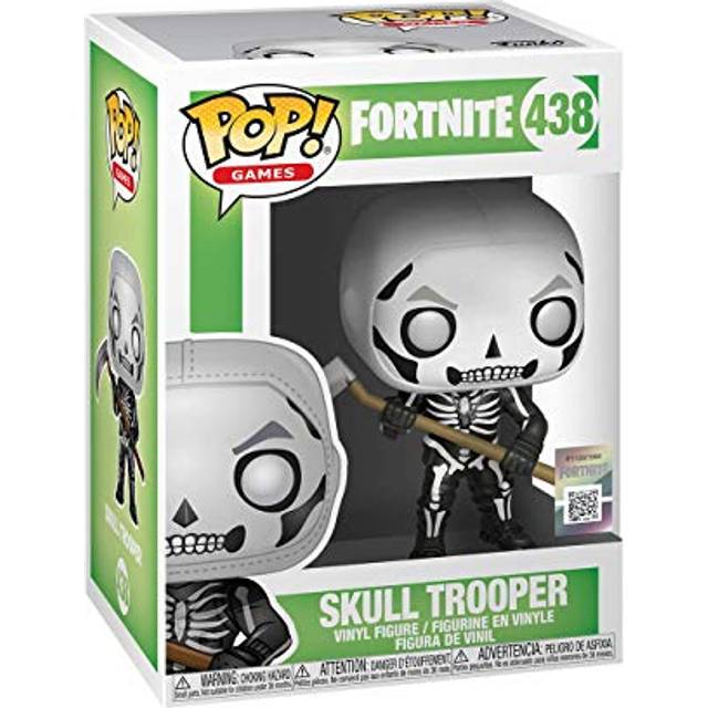 Funko Pop! Games: Fortnite – Skull Trooper – vinyl samlarfigur – presentidé – officiella handelsvaror – leksaker för barn och vuxna – videospelfans – modellfigur för samlare och display