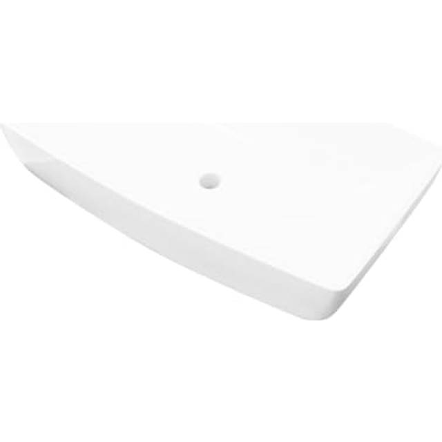 vidaXL Luxury Ceramic Basin Rectangular Sink White 71 x 39 cm