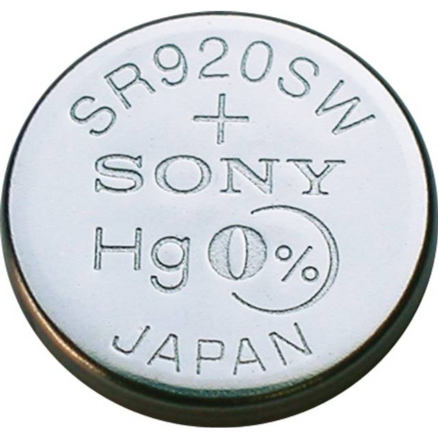 Batteri Seiko 371 Knappcellsbatteri 1 Stk. SR920SW - Unisex - Silver oxide (9,5mm)
