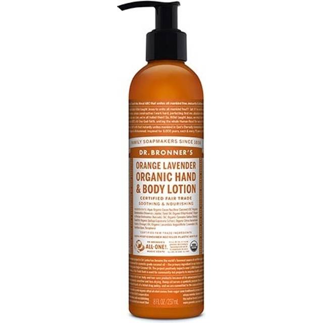 Dr. Bronner&#39;s Organic Hand & Body Lotion Orange Lavender 8 fl oz