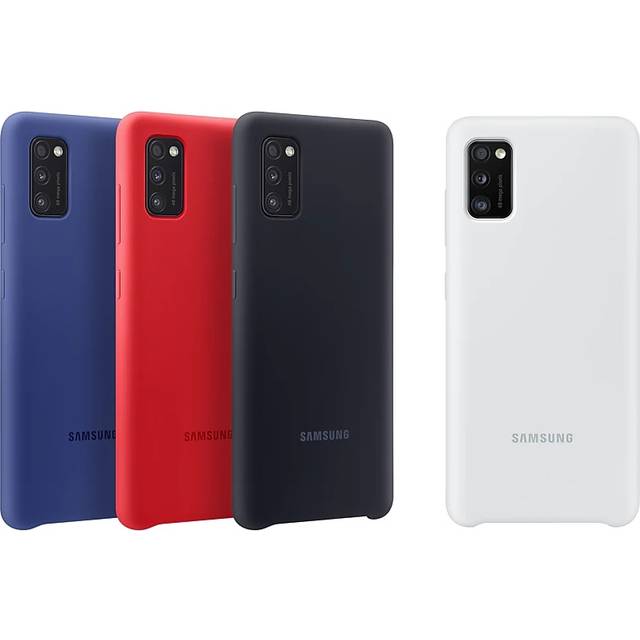 Samsung Silikonfodral EF-PA415 för Galaxy A41, BLÅ
