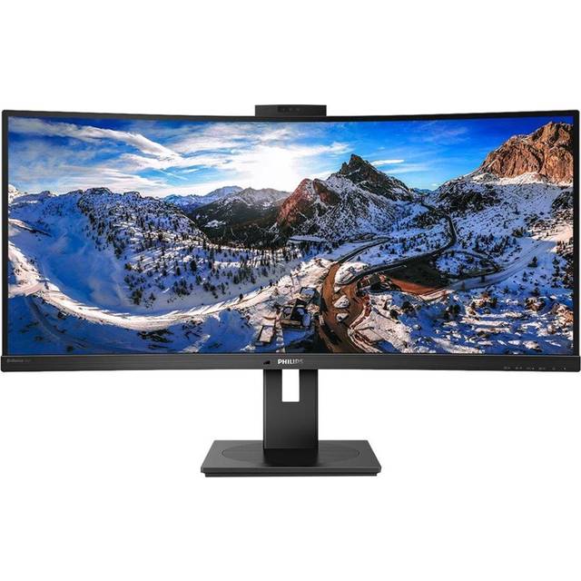 Philips P Line 346P1CRH/00 34 inch 3440 x 1440 UltraWide Quad HD LED Curved Monitor
